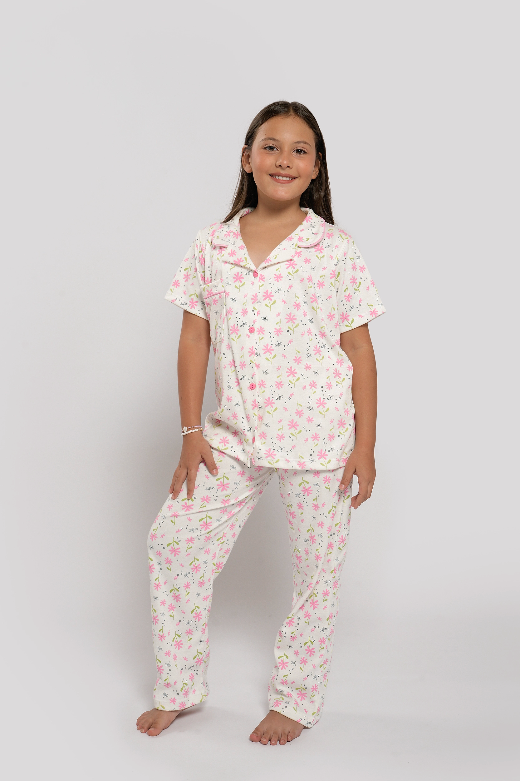 Pijama Niña Flower Kids