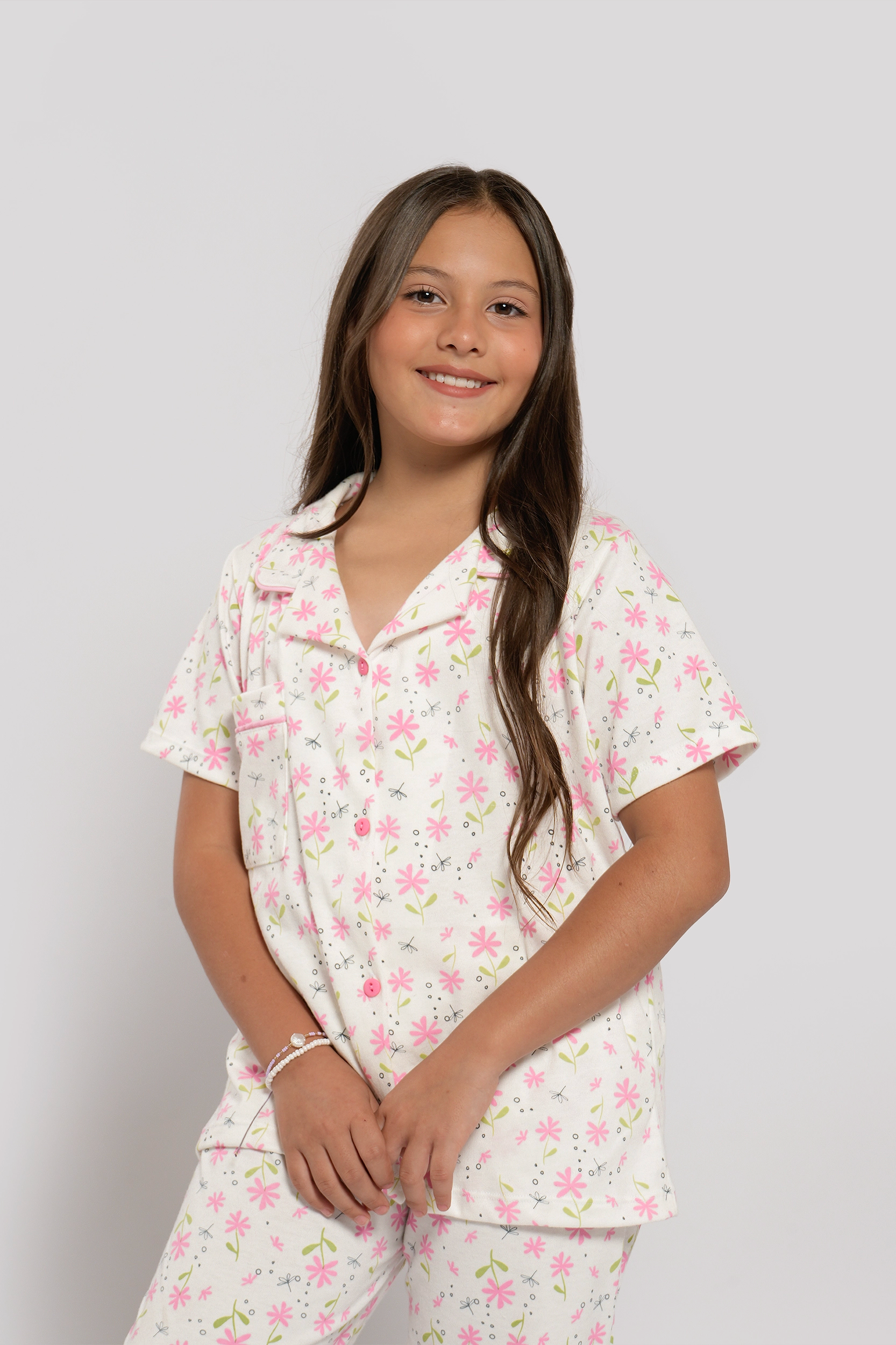 Pijama Mama e hija Flower