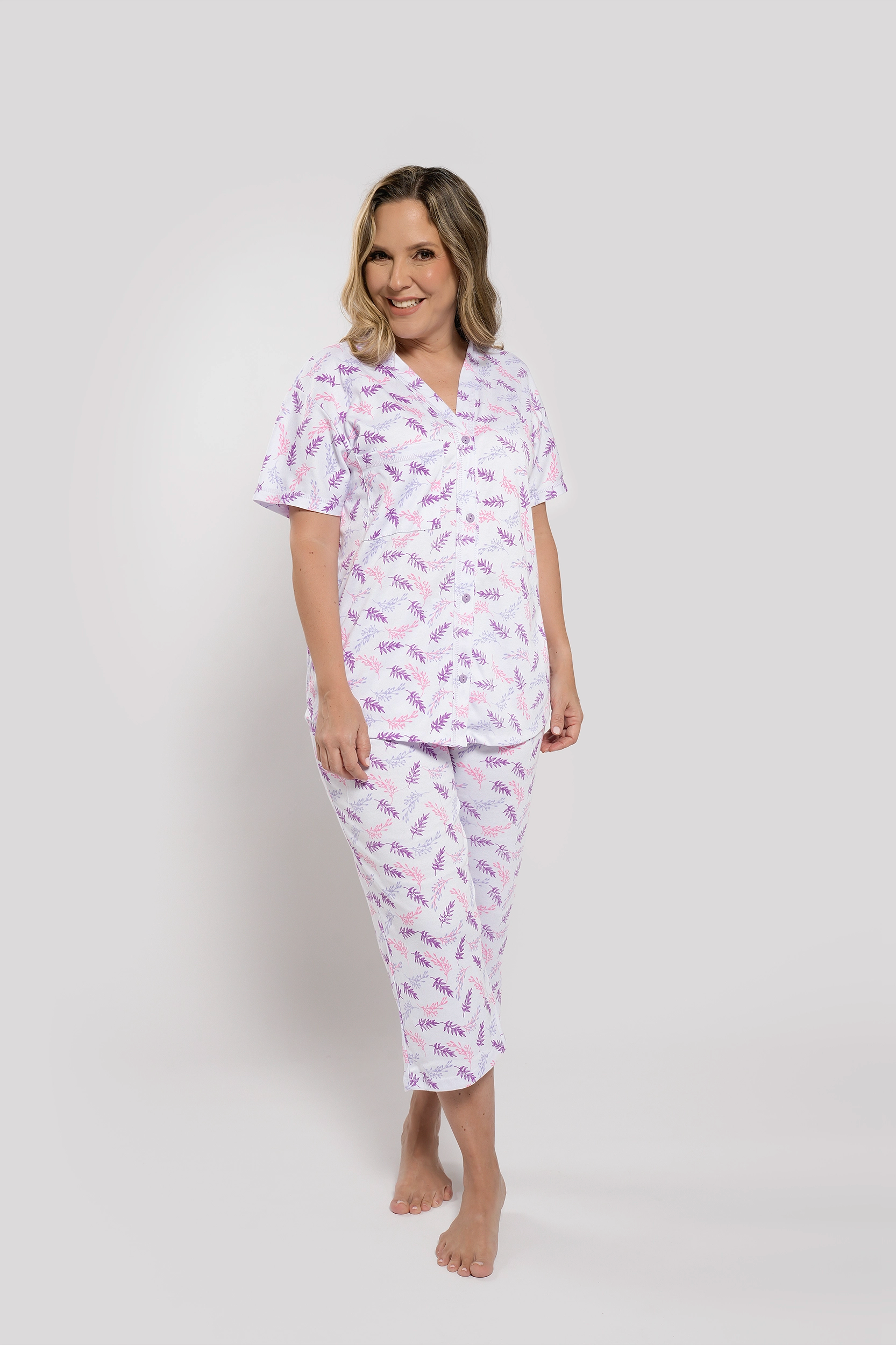 Pijama Dama Lavanda